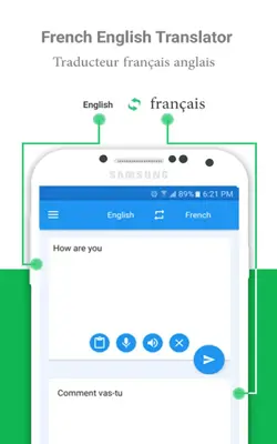 French English Translator android App screenshot 0