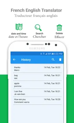 French English Translator android App screenshot 3